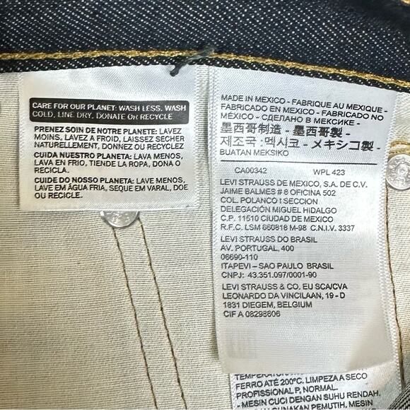 Levi's 502 Taper Regular Fit Jeans size 30 X 30 NEW - Picture 5 of 7